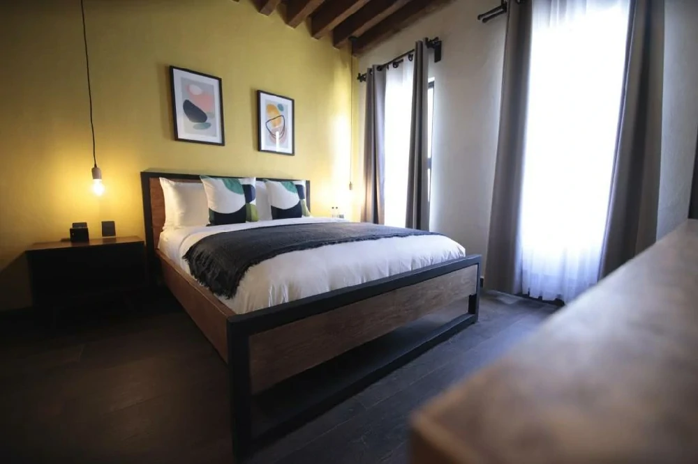 Habitación con jacuzzi en hotel antigua-trece-fusion en Guanajuato, Guanajuato