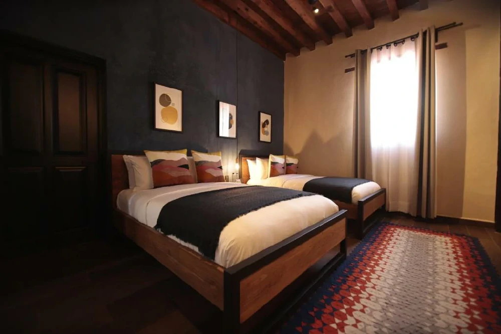 Habitación con jacuzzi en hotel antigua-trece-fusion en Guanajuato, Guanajuato
