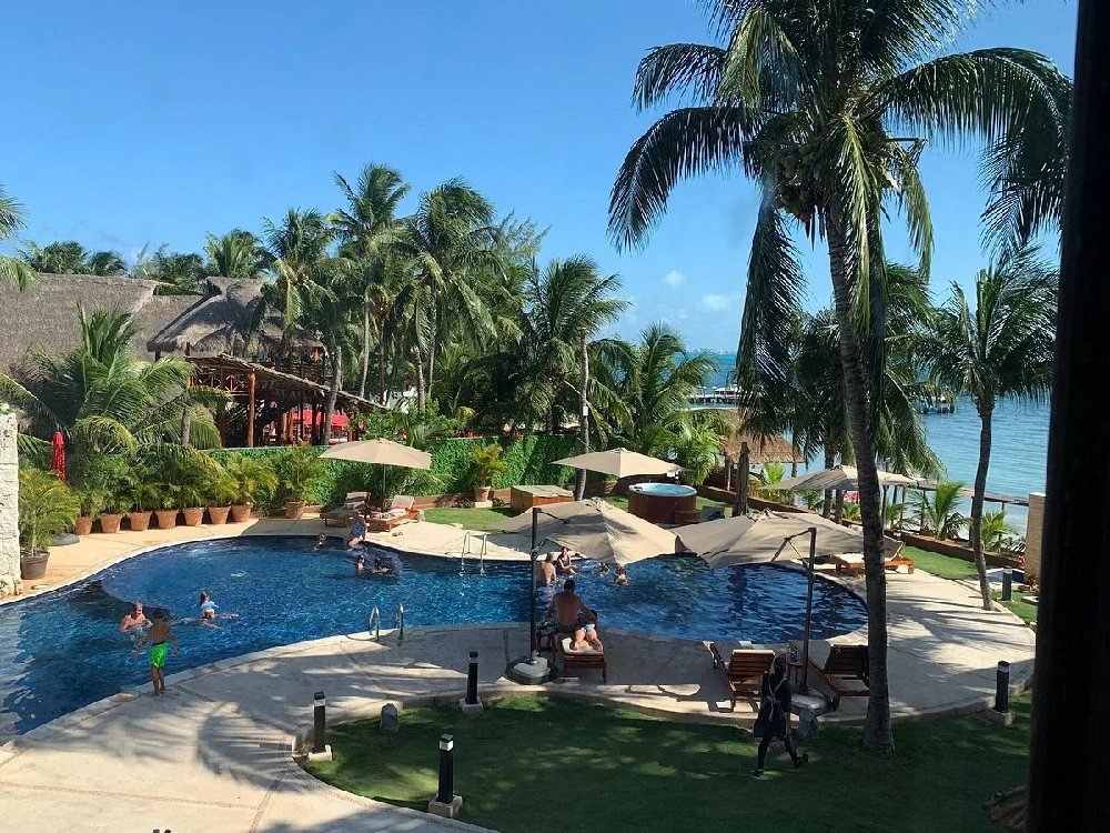 Habitación con jacuzzi en hotel belo-isla-mujeres en Isla Mujeres, Quintana Roo
