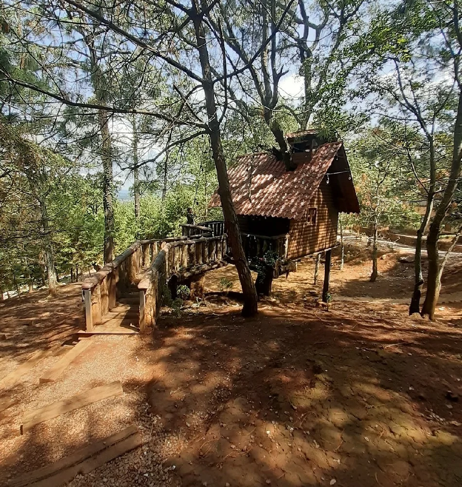 Habitación con jacuzzi en hotel bosque-escondido en Mazamitla, Jalisco