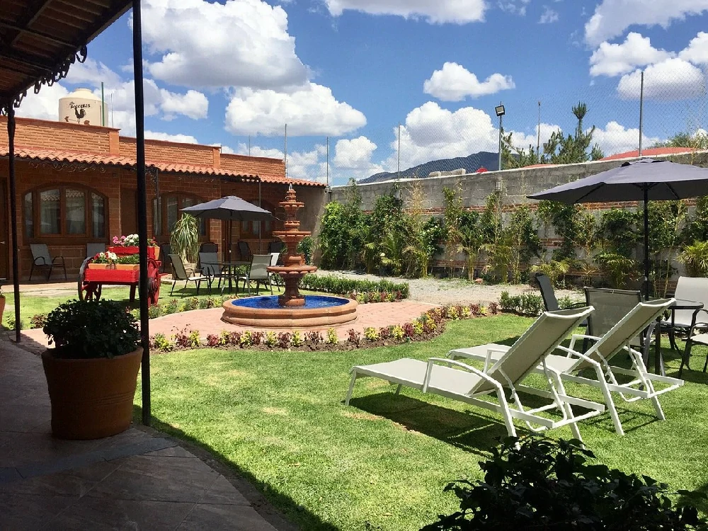Habitación con jacuzzi en hotel boutique-la-herencia en Tequisquiapan, Querétaro