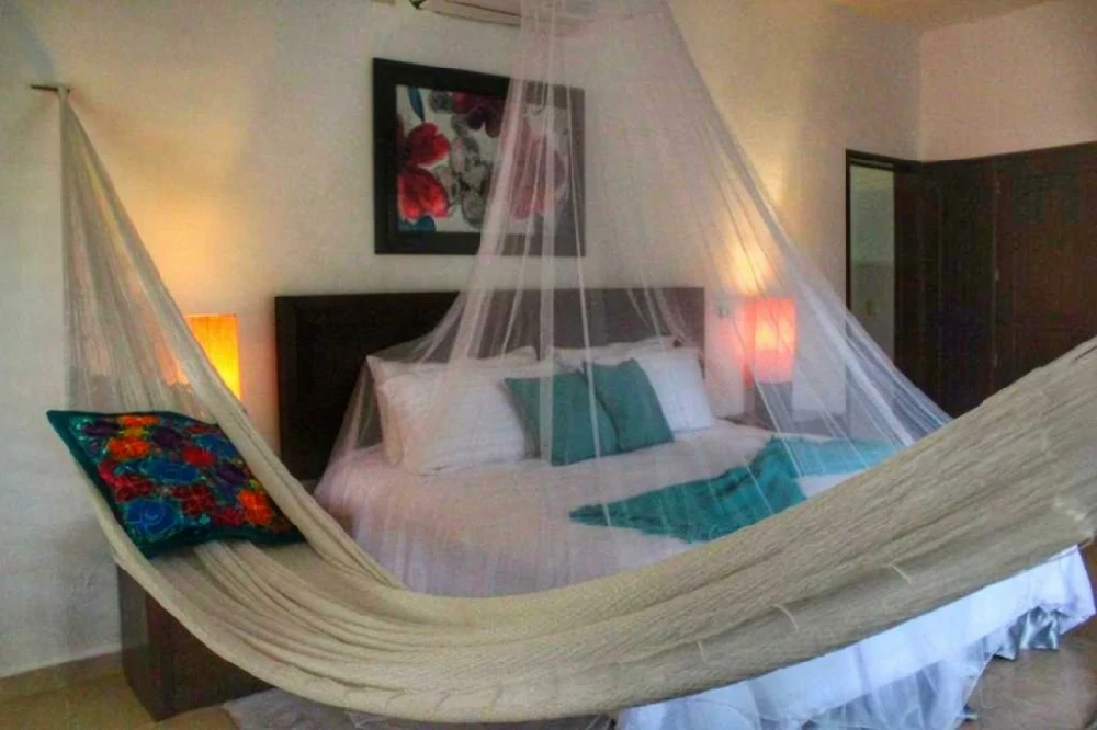 Habitación con jacuzzi en hotel boutique-mayan-secret en Chetumal, Quintana Roo