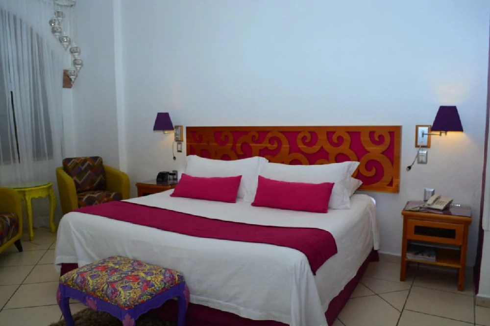 Habitación con jacuzzi en hotel boutique-pueblo-lindo en Taxco de Alarcón, Guerrero