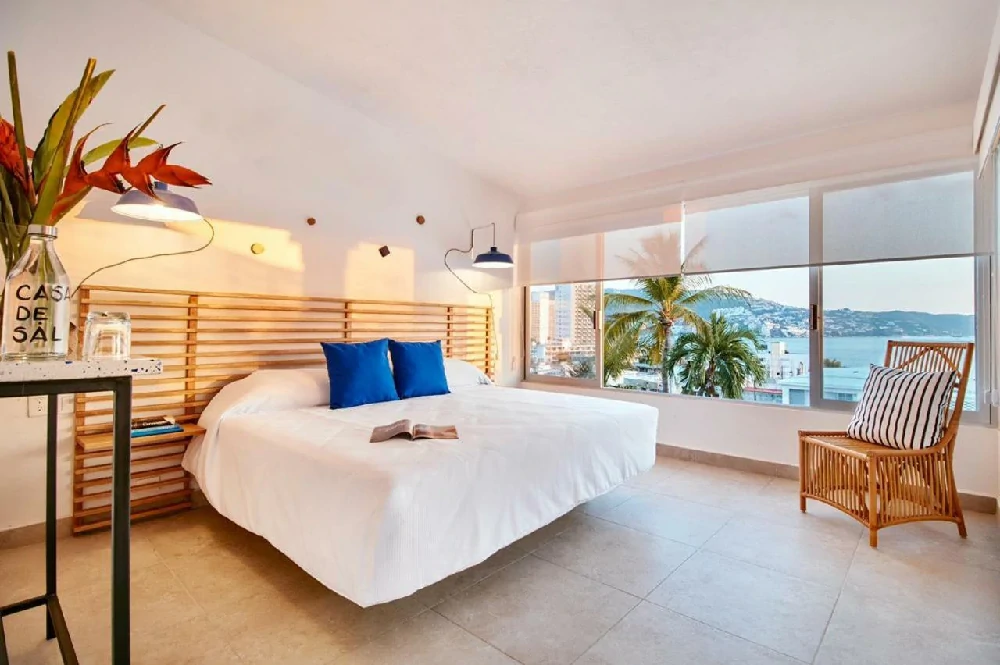 Habitación con jacuzzi en hotel casa-de-sal-acapulco-de-juarez en Acapulco, Guerrero