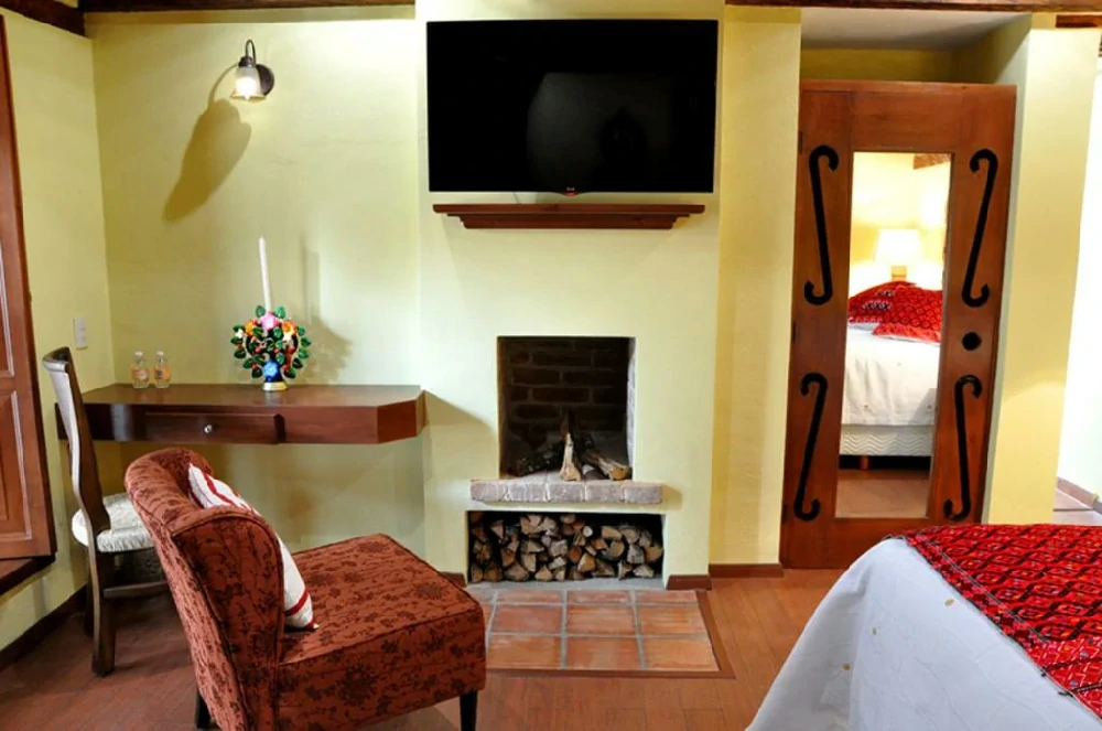 Habitación con jacuzzi en hotel casa-santa-lucaa en San Cristóbal de Las Casas, Chiapas