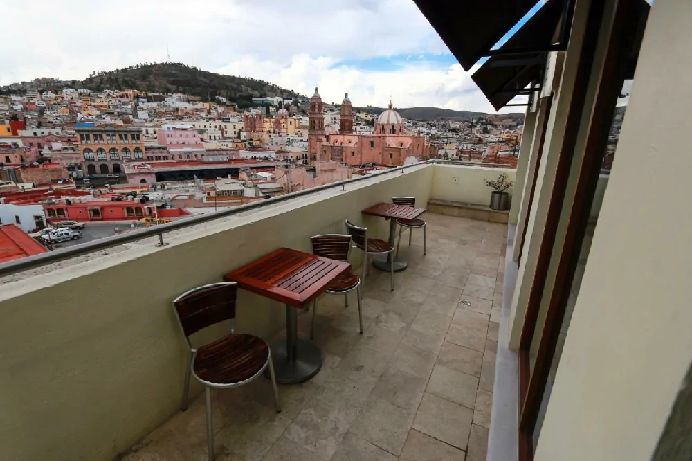 Habitación con jacuzzi en hotel casa-torres en Zacatecas, Zacatecas