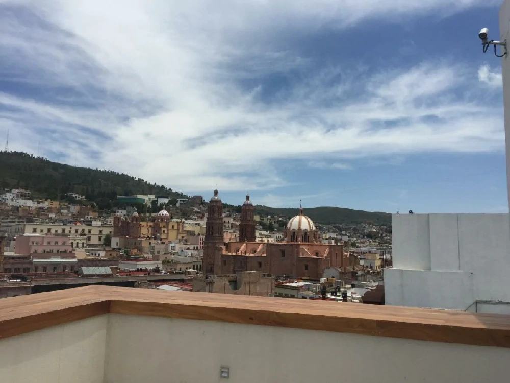 Habitación con jacuzzi en hotel casa-torres en Zacatecas, Zacatecas