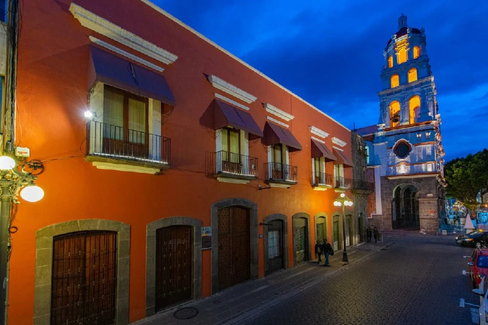 Habitación con jacuzzi en hotel casona-de-la-china-poblana en Puebla, Puebla
