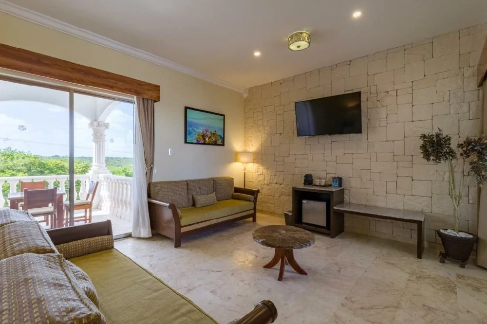 Habitación con jacuzzi en hotel cielo-maya en Tulum, Quintana Roo