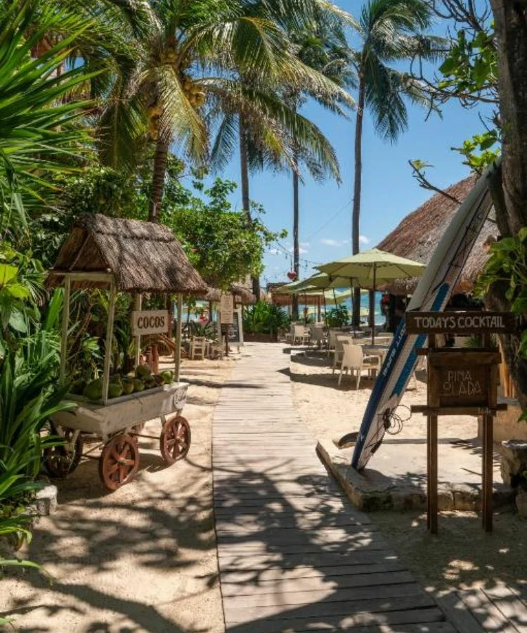 Habitación con jacuzzi en hotel colibri-beach en Playa del Carmen, Quintana Roo