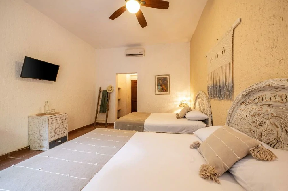 Habitación con jacuzzi en hotel colibri-beach en Playa del Carmen, Quintana Roo