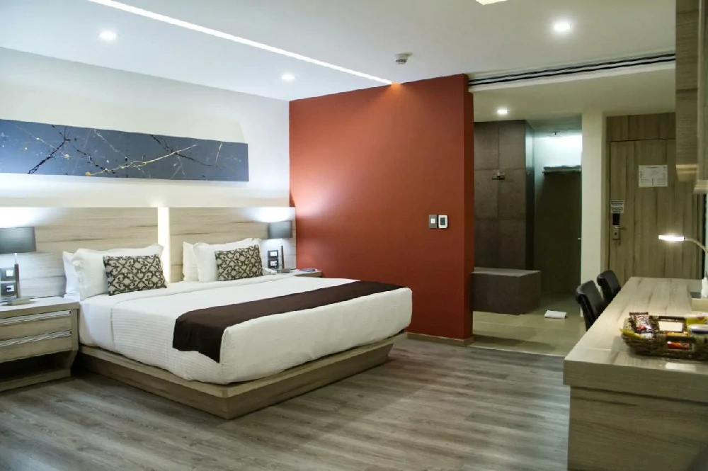 Habitación con jacuzzi en hotel domun en Querétaro, Querétaro