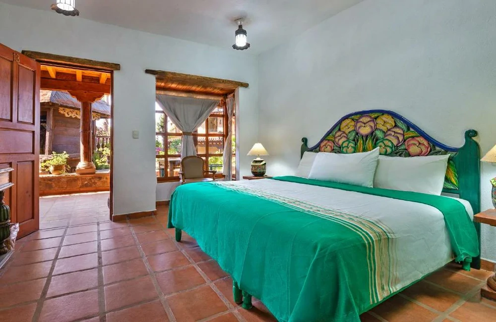 Habitación con jacuzzi en hotel eco-ixhi en Pátzcuaro, Michoacán