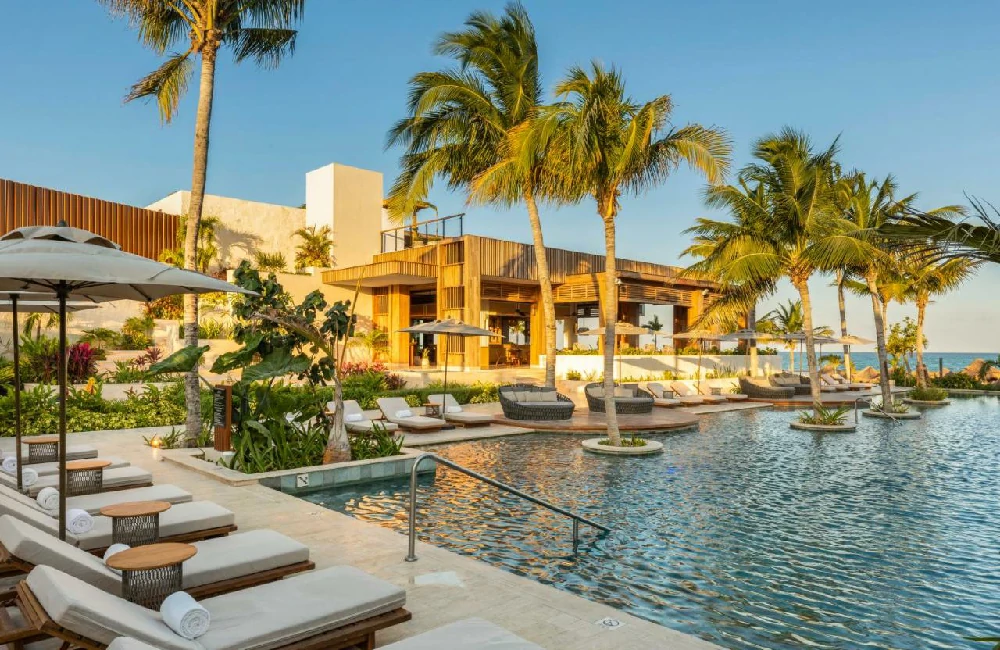 Habitación con jacuzzi en hotel fairmont-mayakoba-riviera-maya-all-inclusive en Playa del Carmen, Quintana Roo