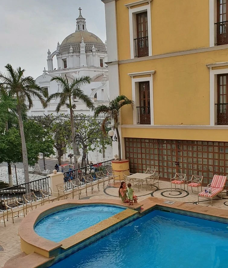 Habitación con jacuzzi en hotel gran-diligencias en Veracruz, Veracruz