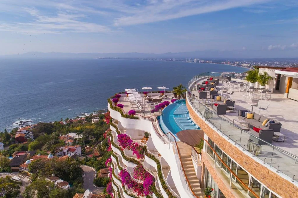 Habitación con jacuzzi en hotel grand-miramar-club en Puerto Vallarta, Jalisco