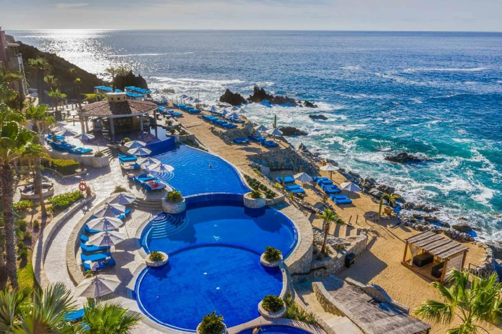 Habitación con jacuzzi en hotel hacienda-encantada-resort-spa en Cabo San Lucas, Baja California Sur