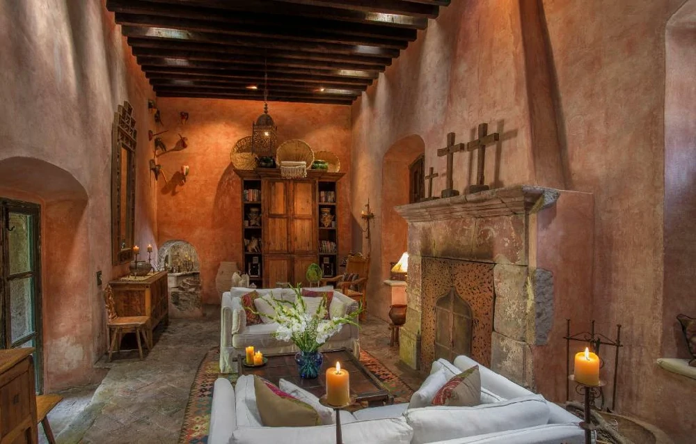Habitación con jacuzzi en hotel hacienda-las-amantes en San Miguel de Allende, Guanajuato