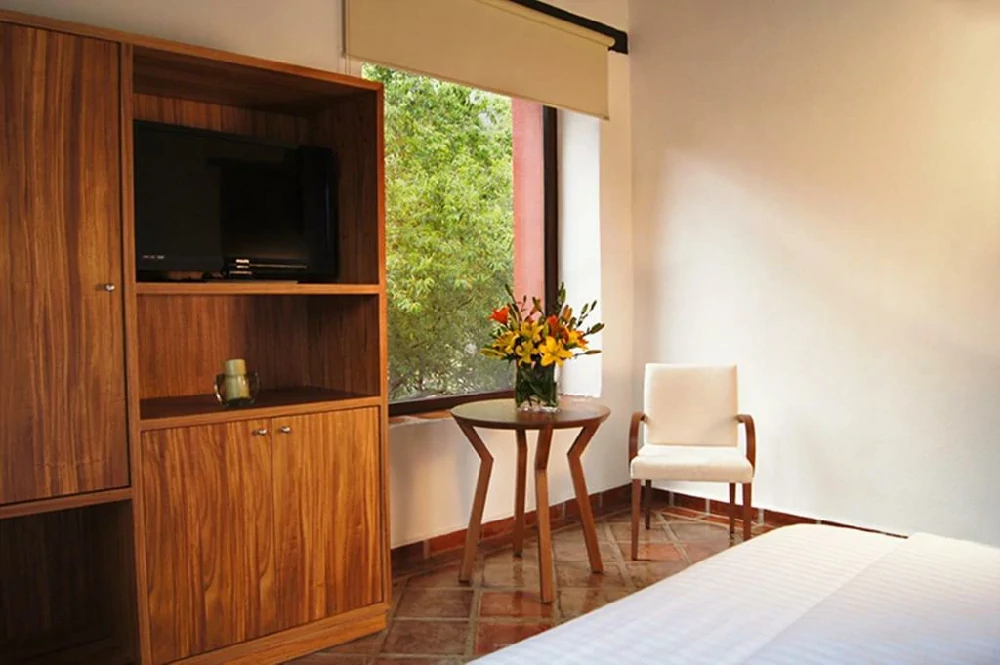 Habitación con jacuzzi en hotel hacienda-san-martin en Ocoyoacac, Estado de México