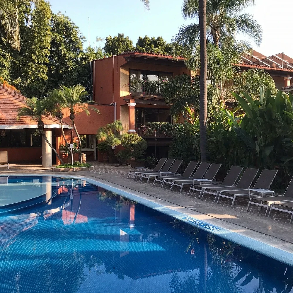 Habitación con jacuzzi en hotel hosteria-las-quintas en Cuernavaca, Morelos