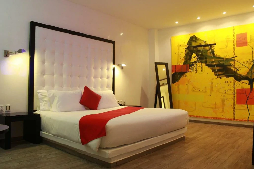 Habitación con jacuzzi en hotel in-fashion-boutique en Playa del Carmen, Quintana Roo