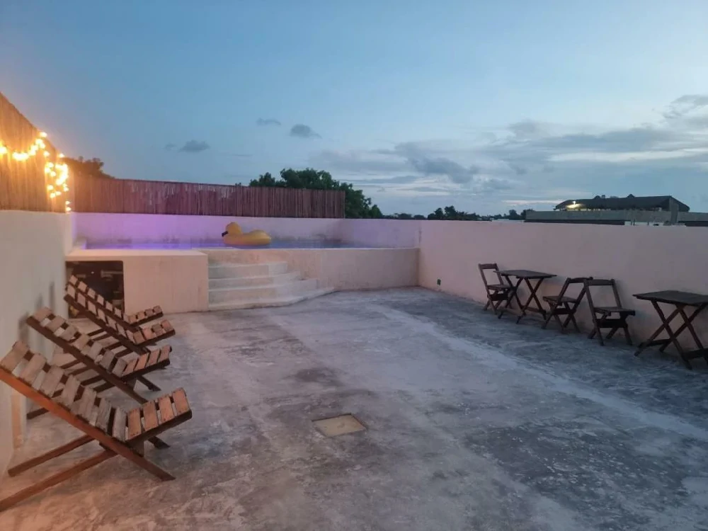 Habitación con jacuzzi en hotel kassia-tulum-boutique-tulum en Tulum, Quintana Roo