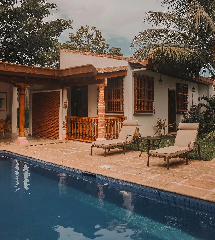 Habitación con jacuzzi en hotel la-casa-de-las-sirenas-tlacotalpan en Tlacotalpan, Veracruz