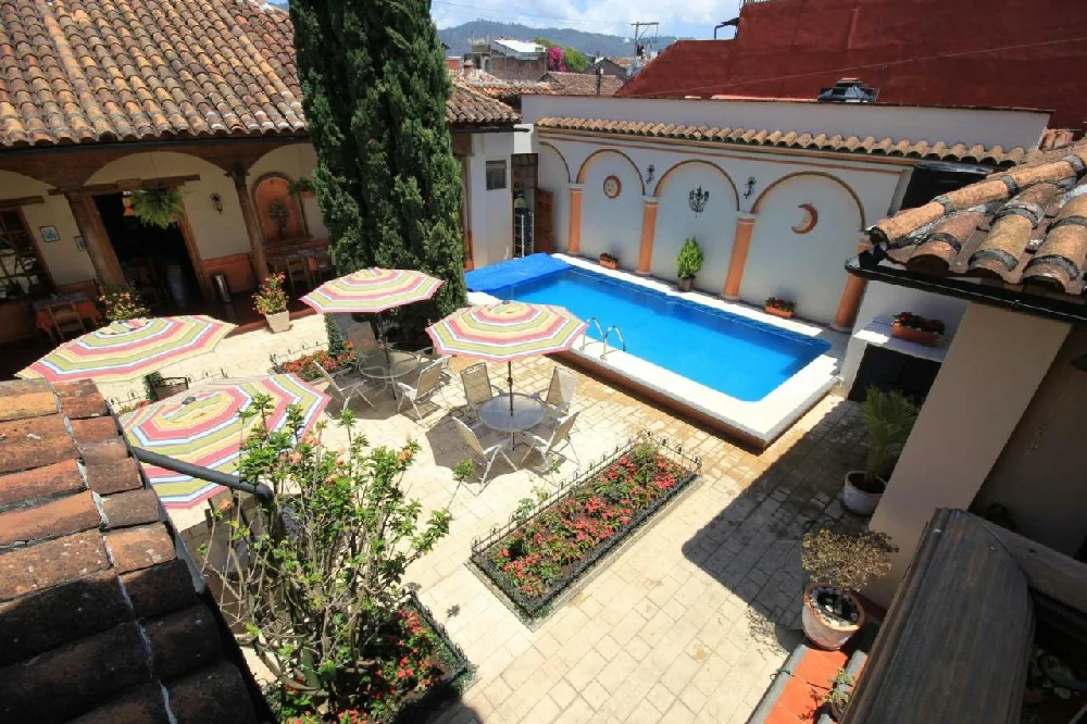 Habitación con jacuzzi en hotel la-casa-de-mama en San Cristóbal de Las Casas, Chiapas