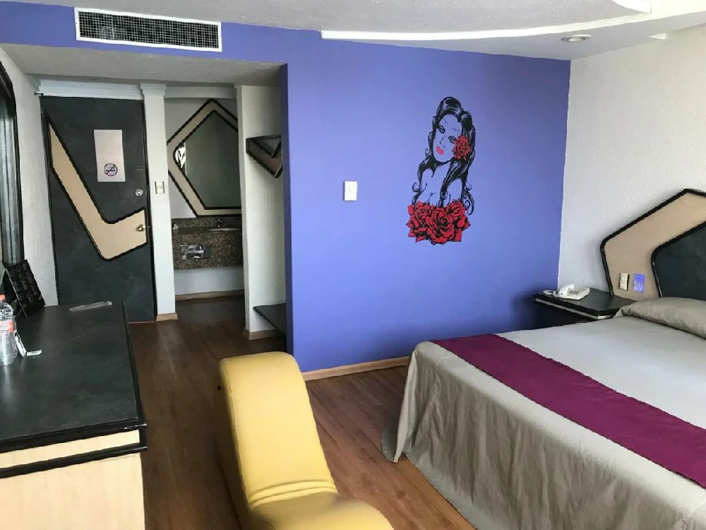 Habitación con jacuzzi en hotel motel-caban en Xochimilco, México DF