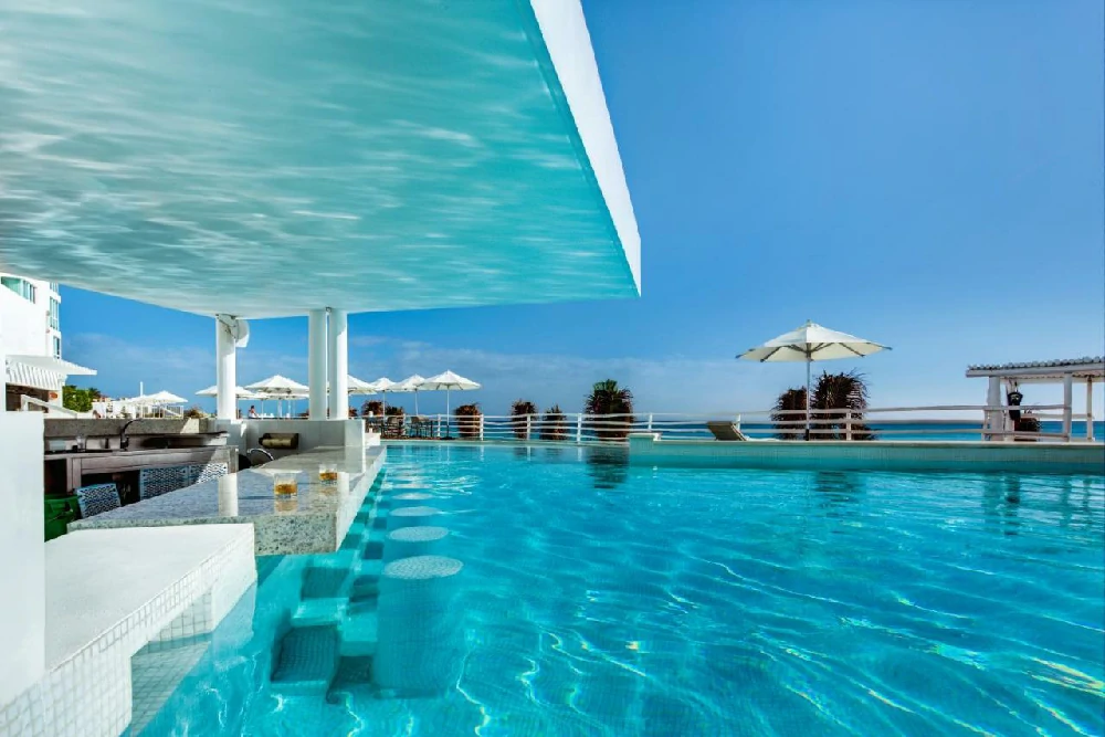 Hoteles románticos todo incluido oleo-cancun-playa en Cancún, Quintana Roo