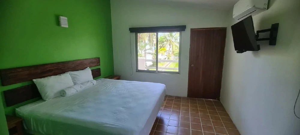Habitación con jacuzzi en hotel palmar-y-villas en La Vigueta, Veracruz