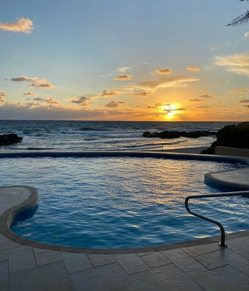 Habitación con jacuzzi en hotel playa-la-media-luna en Isla Mujeres, Quintana Roo