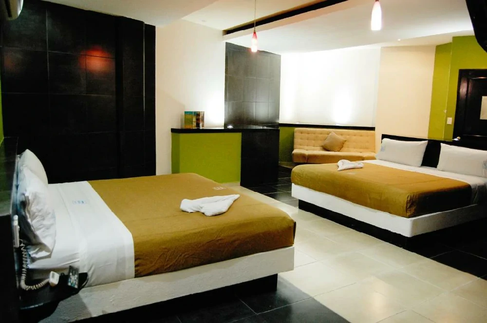 Habitación con jacuzzi en hotel porto-novo en Veracruz, Veracruz