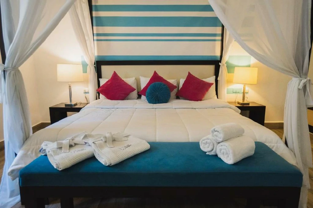 Habitación con jacuzzi en hotel posada-mariposa en Playa del Carmen, Quintana Roo