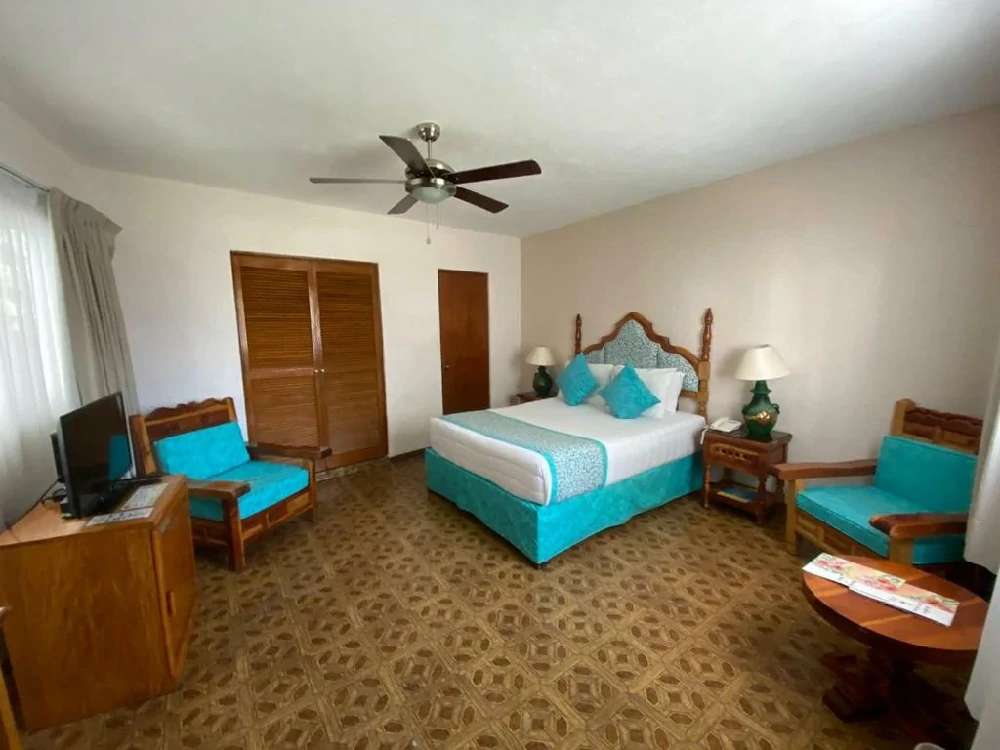 Habitación con jacuzzi en hotel posada-quinta-las-flores en Cuernavaca, Morelos