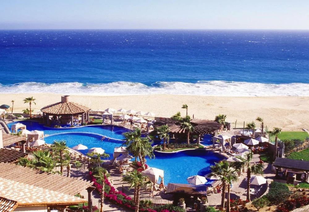 Hoteles románticos todo incluido pueblo-bonita-sunset-beach en Cabo San Lucas, Baja California Sur