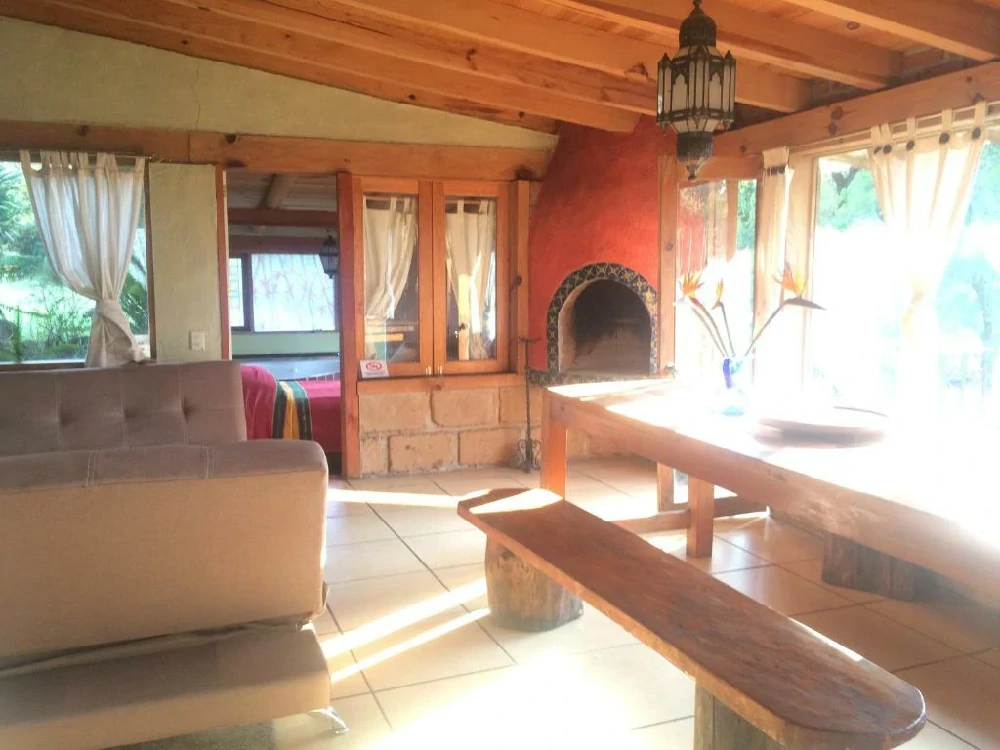 Habitación con jacuzzi en hotel rancho-las-joyas-cabanas en Valle de Bravo, Estado de México