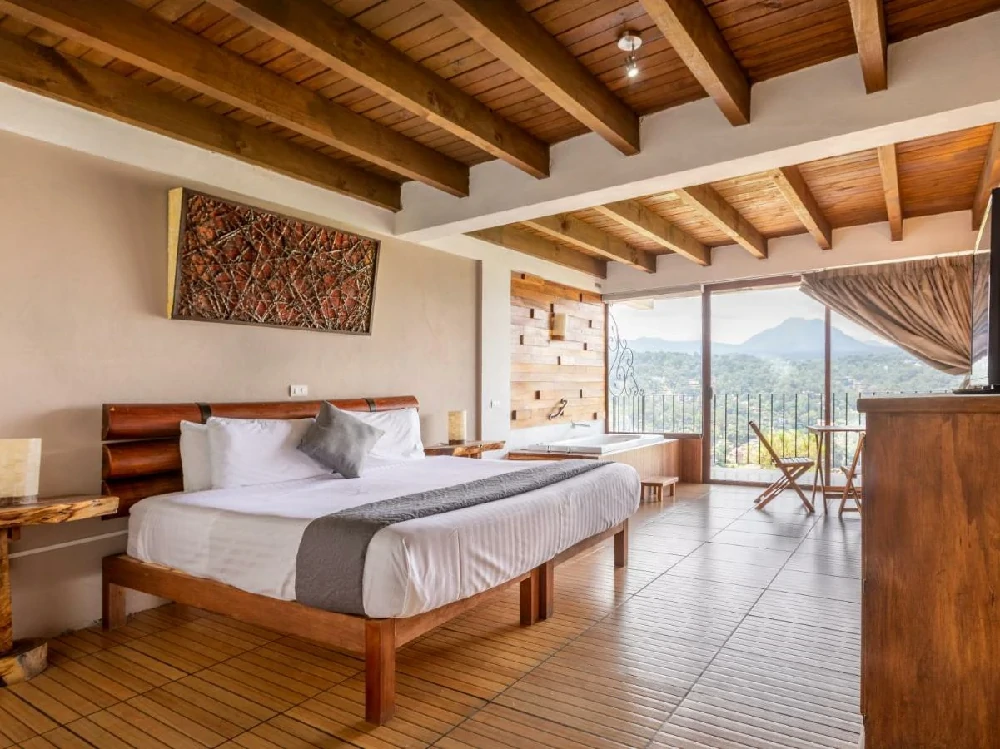 Habitación con jacuzzi en hotel santa-rosa-valle-de-bravo en Valle de Bravo, Estado de México