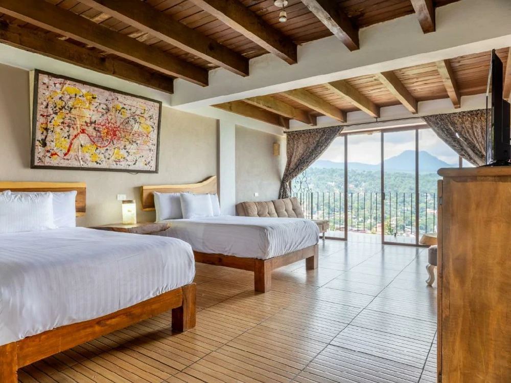 Habitación con jacuzzi en hotel santa-rosa-valle-de-bravo en Valle de Bravo, Estado de México