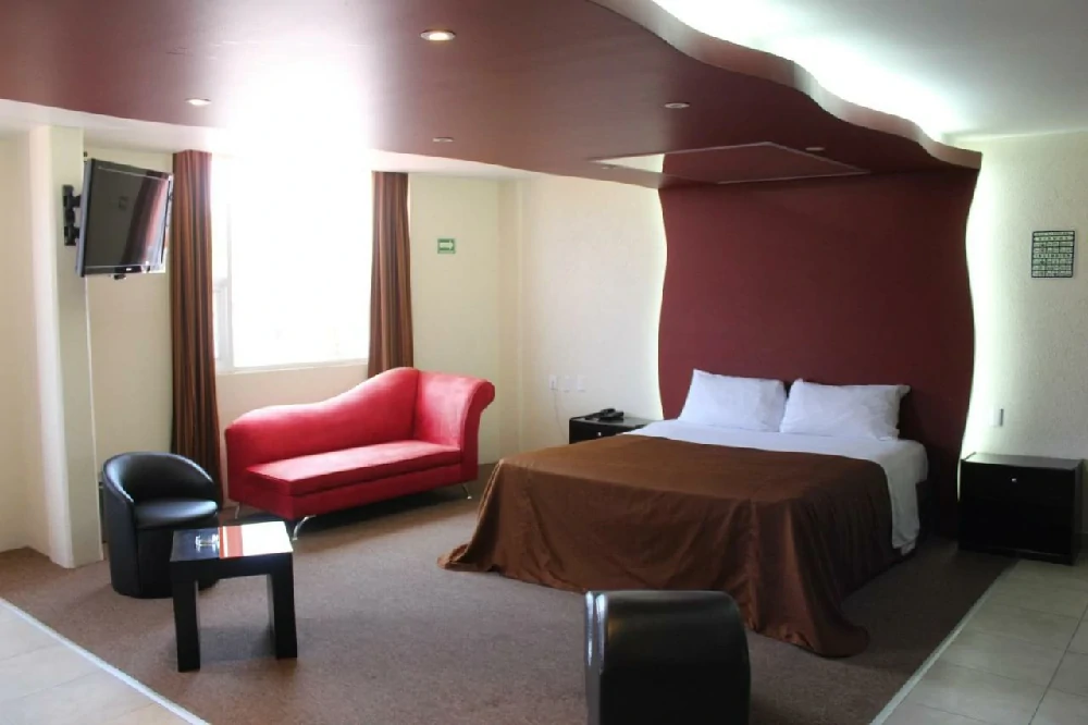 Habitación con jacuzzi en hotel septimo-eclipse en Acolman de Netzahualcóyotl, Estado de México