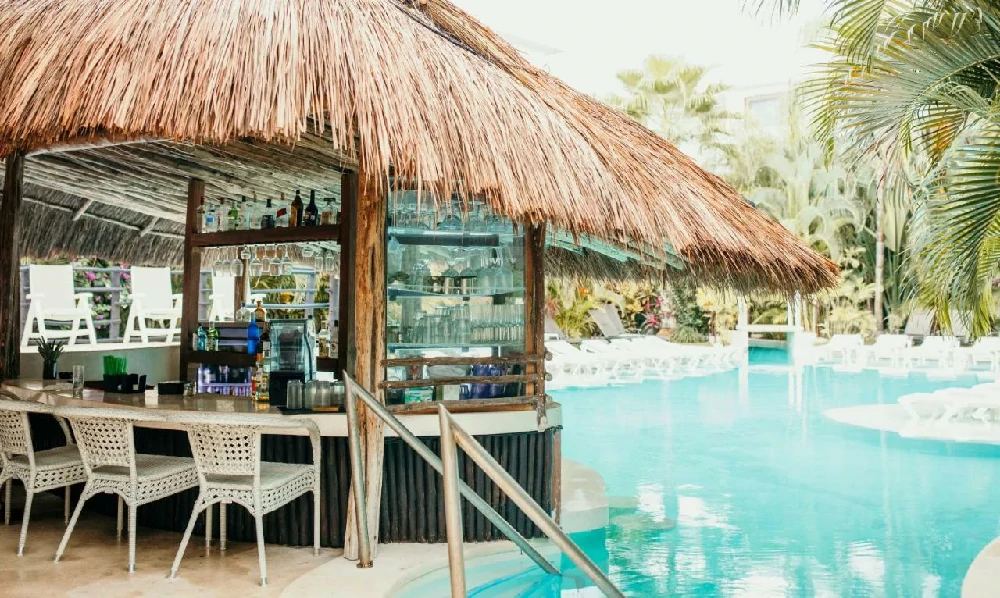 Habitación con jacuzzi en hotel sexy-villas-tulum en Tulum, Quintana Roo