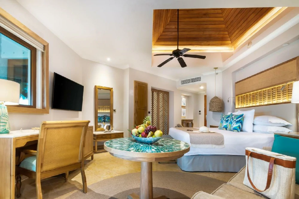 Habitación con jacuzzi en hotel valentin-imperial-maya-playa-del-secreto-quintana-roo en Puerto Morelos, Quintana Roo