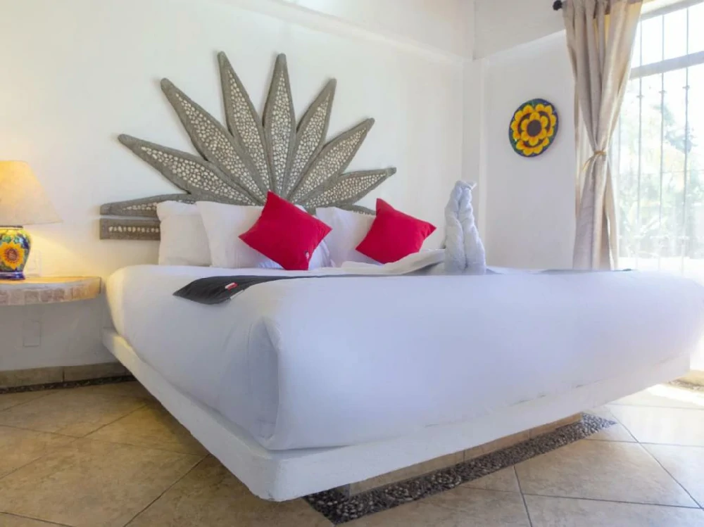 Habitación con jacuzzi en hotel valle-dorado en Valle de Bravo, Estado de México