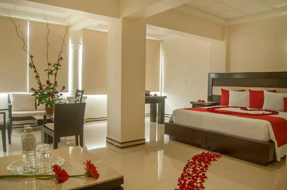Habitación con jacuzzi en hotel villa-las-margaritas-caxa en Xalapa, Veracruz