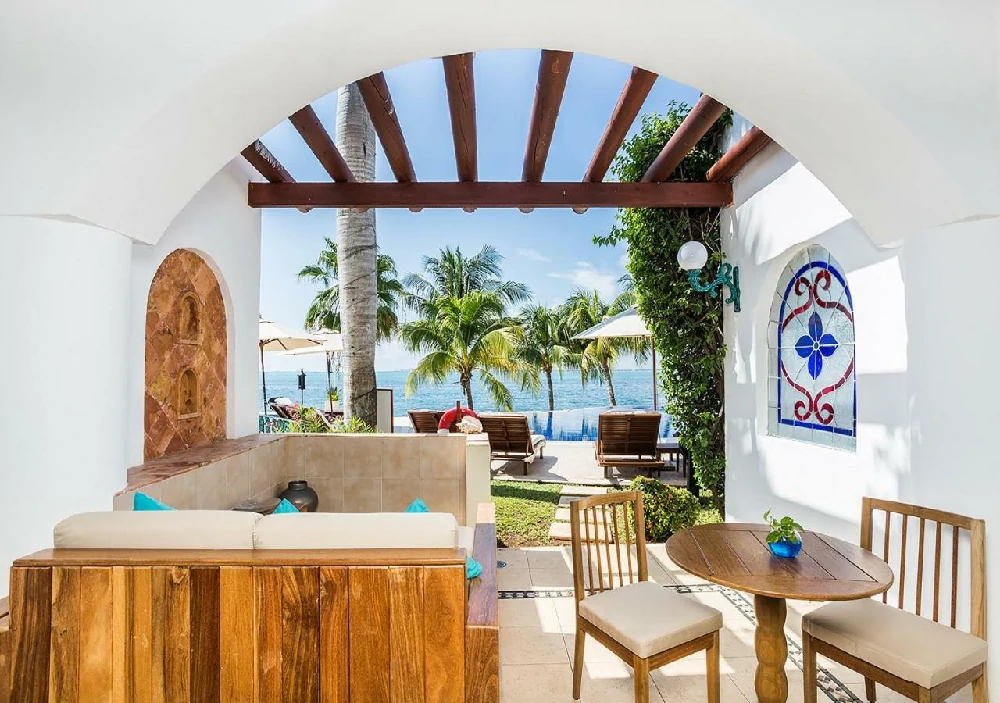 Hoteles románticos todo incluido villa-rolandi-thalasso-spa-gourmet-beach-club en Isla Mujeres, Quintana Roo