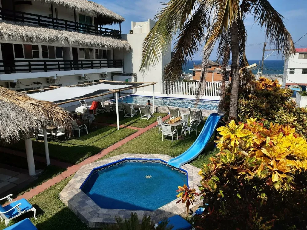 Habitación con jacuzzi en hotel villas-del-rey en Chachalacas, Veracruz
