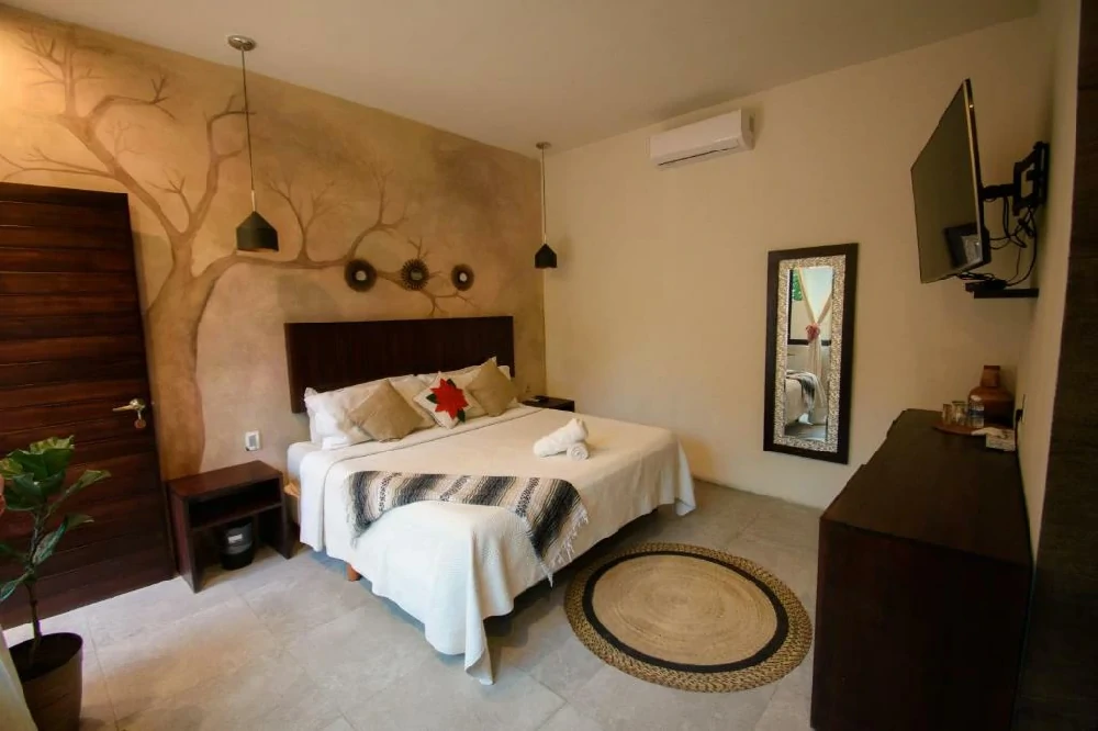 Habitación con jacuzzi en hotel vlandre-bacalar-quintana-roo en Bacalar, Quintana Roo